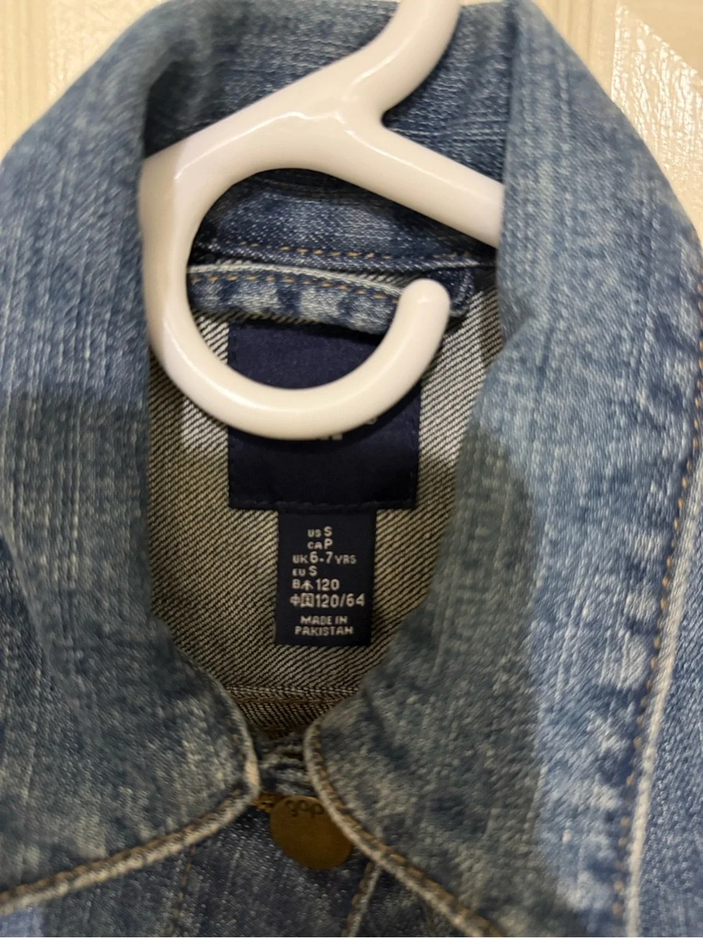 GAP Girls Medium Blue Denim Jean Jacket